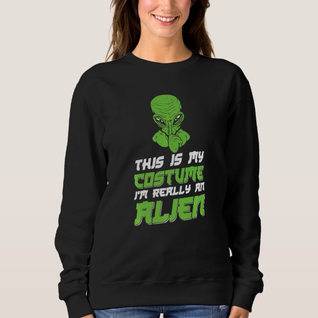 Sudadera Alien Ufo Memes Divertido 3 (Anverso)