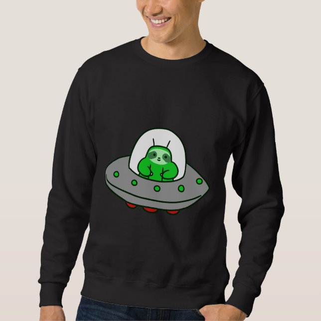 Sudadera Alien Ufo Sloth (Anverso)