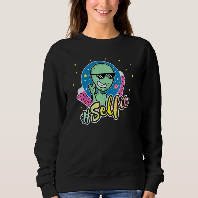 Sudadera Alienato feliz estilo de Alien de Alien Alienados  (Anverso)