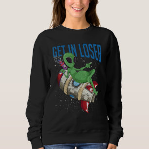 Sudadera Alienígena Extraterrestre Ciencia Ficción Espacio