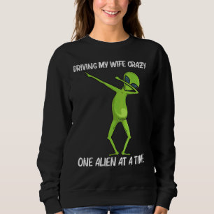 Sudadera Alienígena para hombres vida extraterrestre papá