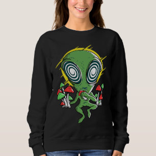 Sudadera alienígenas del espacio extraterrestres ovni hongo
