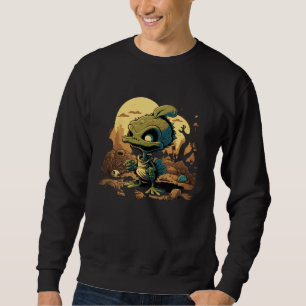 Sudadera Alienígenas Lindos Alienígenas con Diadema Alieníg