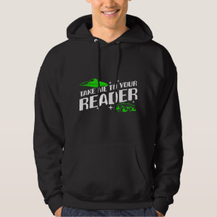 Sudadera Alienígenas me llevan a su lector de secuestro de