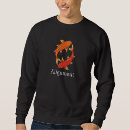 Sudadera Alignment – Koi Fish Symbol of Balance, Clarity
