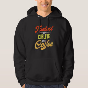 Sudadera Alimentado Por Curling Y Curler De Café
