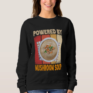 Sudadera Alimentado Por La Sopa De Honor Retro Gracioso Ama