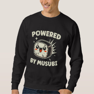 Sudadera Alimentado Por Musubi, Comida Hawaiana, Bolas De A
