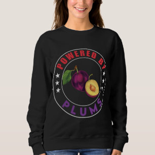 Sudadera Alimentado Por Plumas Diseñar Frutas De Amor