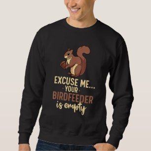 Sudadera Alimentador De Pájaros De La Ardilla