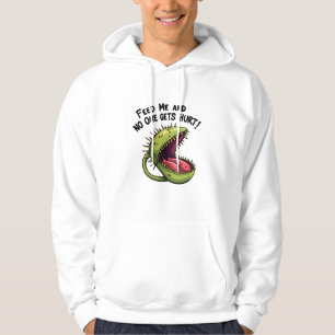 Sudadera Alimentarme y nadie se lastima en la planta de tra
