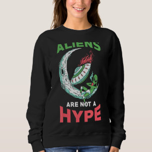 Sudadera Alimentos De La Nave Espacial Extraterrestres Extr