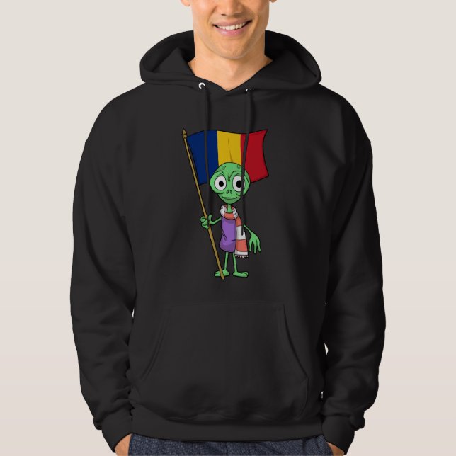 Sudadera Alimentos para fans de Rumania (Anverso)