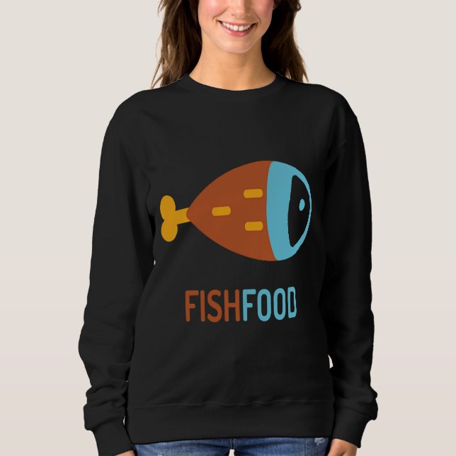 Sudadera Alimentos para peces (Anverso)