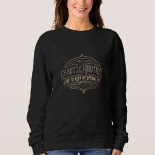 Sudadera Alineación neutra caótica Divertido Rpg Gaming