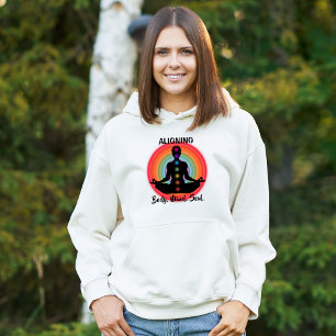 Sudadera "Alinear el alma de la mente corporal" Chakra Medi