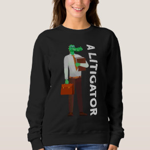 Sudadera Alitigator fiscal ligador de Litigador