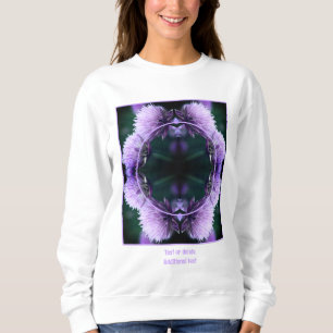 Sudadera Alium morado personalizado crea tu propia foto