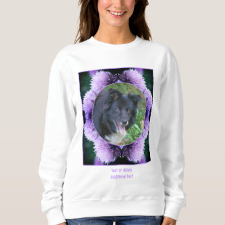 Sudadera Alium morado personalizado crea tu propia foto
