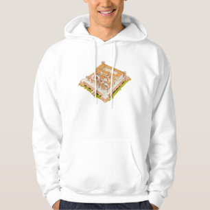 Sudadera Aljaferia. Zaragoza España. Palacio islámico