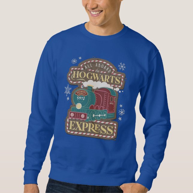 Sudadera All Aboard the HOGWARTS™ Express Christmas Cookie (Anverso)