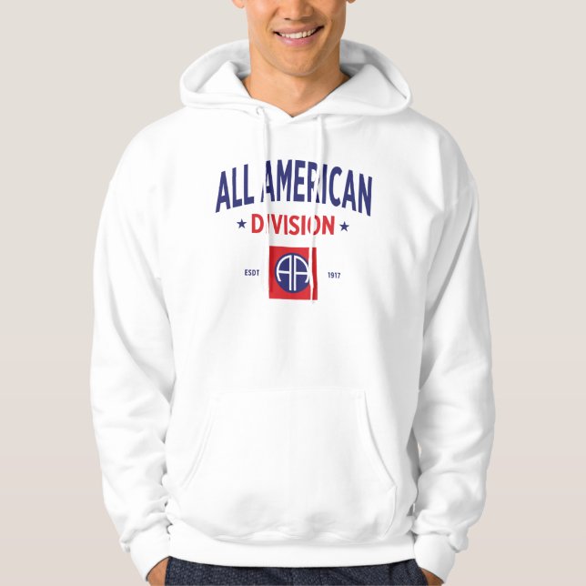 Sudadera All American - 82ª División Aérea (Anverso)