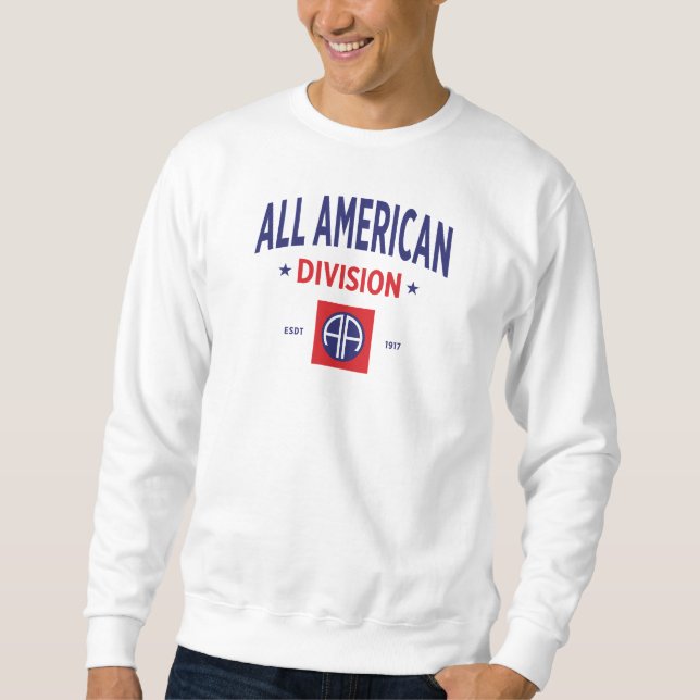Sudadera All American - 82ª División Aérea (Anverso)