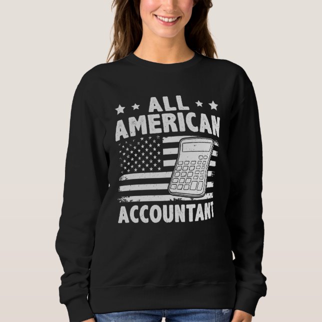 Sudadera All American Accountant (Anverso)