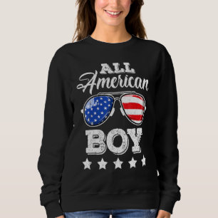 Sudadera All American Boy 4 Of July Niños Gafas De Sol