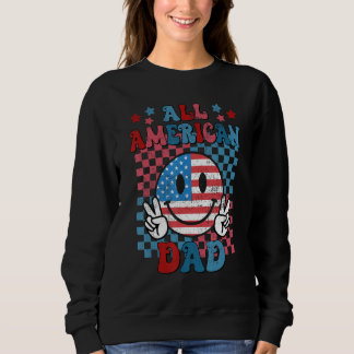 Sudadera All American Dad Matching Family 4th of July Ameri