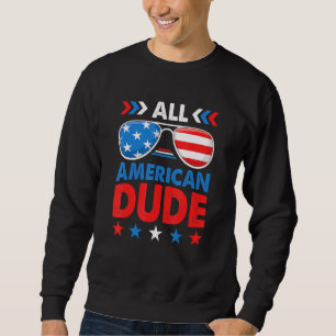 Sudadera All American Dude 4 De Julio Gafas De Sol Niños