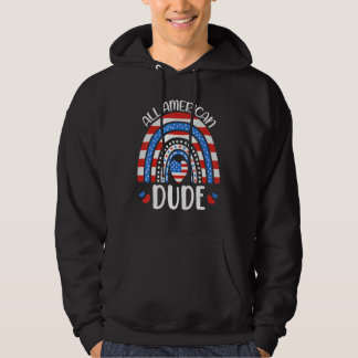 Sudadera All American Dude American Flag 4th of July Family