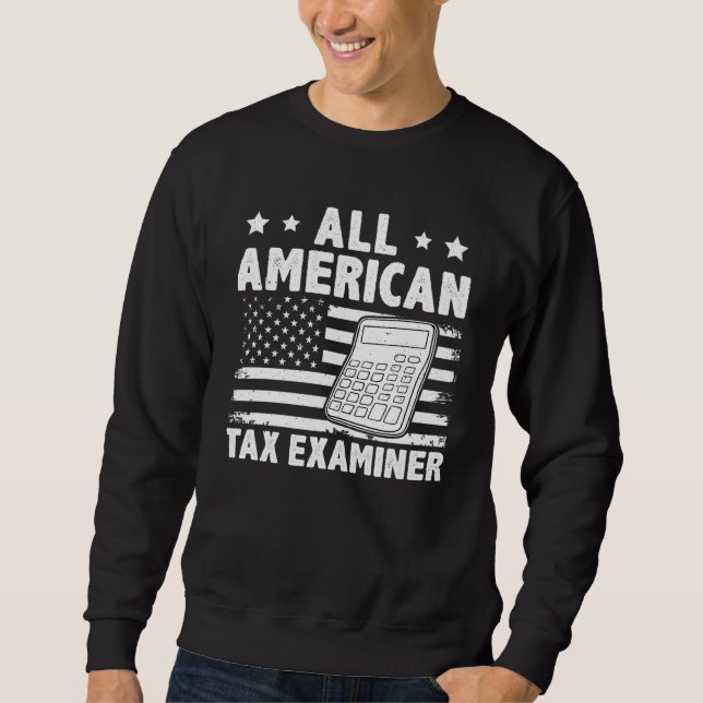 Sudadera All American Tax Examiner (Anverso)