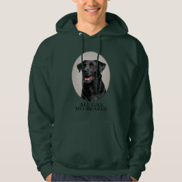 Sudadera All Gas No Brakes Black Lab Sporting