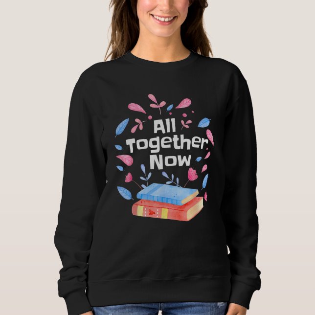 Sudadera All Together Now Summer Reading Program 2023 Libra (Anverso)
