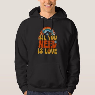 Sudadera All You Need Is Love Peace Sign