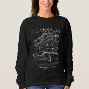 Sudadera Allentown PA Industrial Muscle USA Classic Hotrod