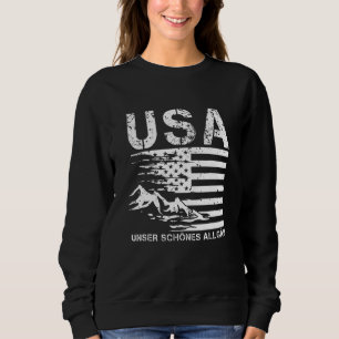 Sudadera Allgäu Usa Nuestra Hermosa Montaña Allgäu Senderis