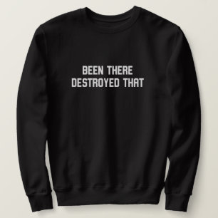 Sudadera Allí Destruyeron Esa Lucha