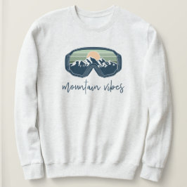 Sudadera ALLIE Sage Mountain Vibes Ski Bachelorette Group
