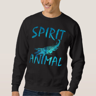 Sudadera Alligador De Cocodrilos De Animales Espirituales P