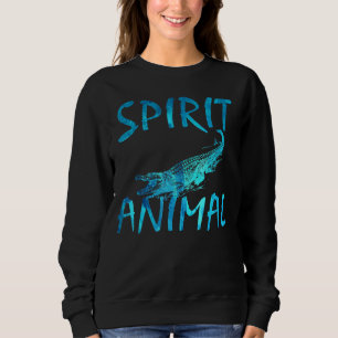 Sudadera Alligador De Cocodrilos De Animales Espirituales P