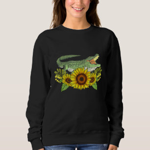 Sudadera Alligador de girasol
