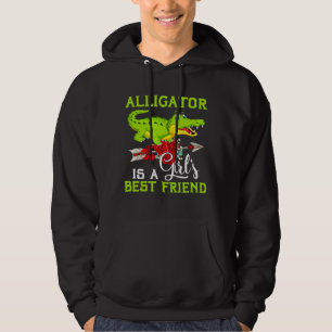 Sudadera Alligator Es El Mejor Amigo Del Chica, El Liligado