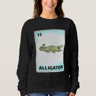 Sudadera Alligator Mexican Cards