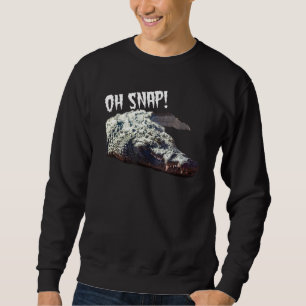 Sudadera Alligator Oh Snap Crocodile Reptile