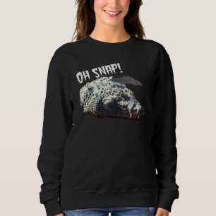 Sudadera Alligator Oh Snap Crocodile Reptile