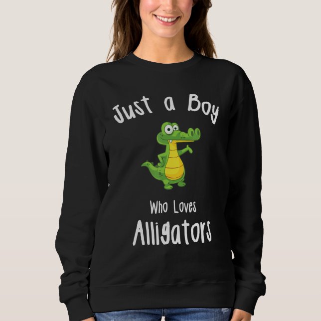 Sudadera Alligator Para Niños Y Niñas (Anverso)