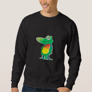 Sudadera Alligator Semiaquatic Reptile Idea Crocodile