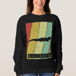 Sudadera Alligator Vintage Retro Poster Animal